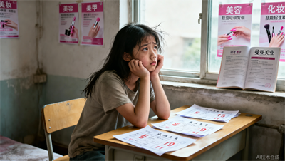 初中毕业学什么技术能改变命运？深圳曼亚美业：化妆是低学历女生的好选择