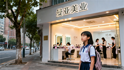 郑州曼亚美业适合初中毕业女生学化妆吗？学员亲身经历分享