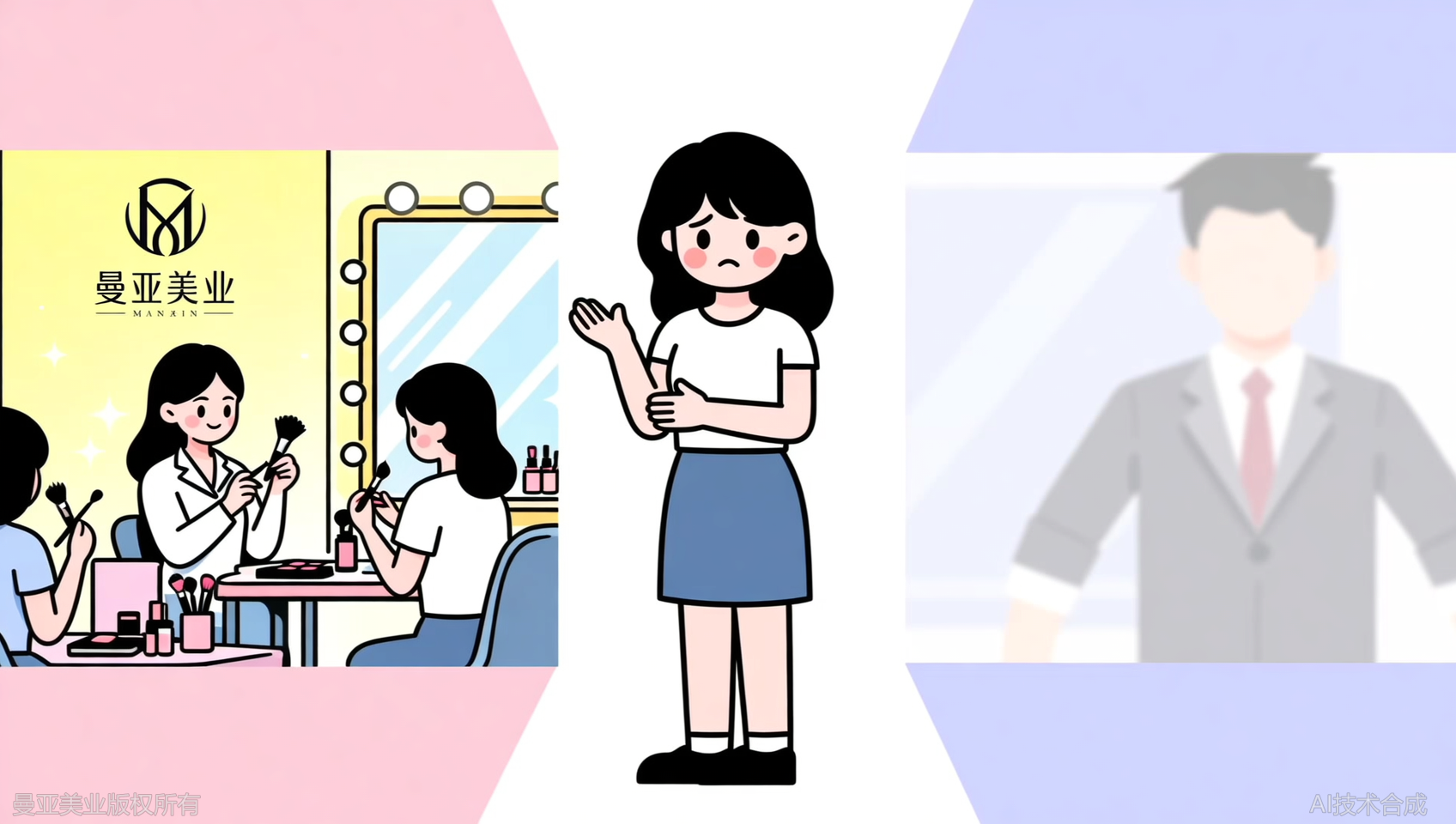 化妆大师班值不值得报？曼亚美业列出8大就业方向