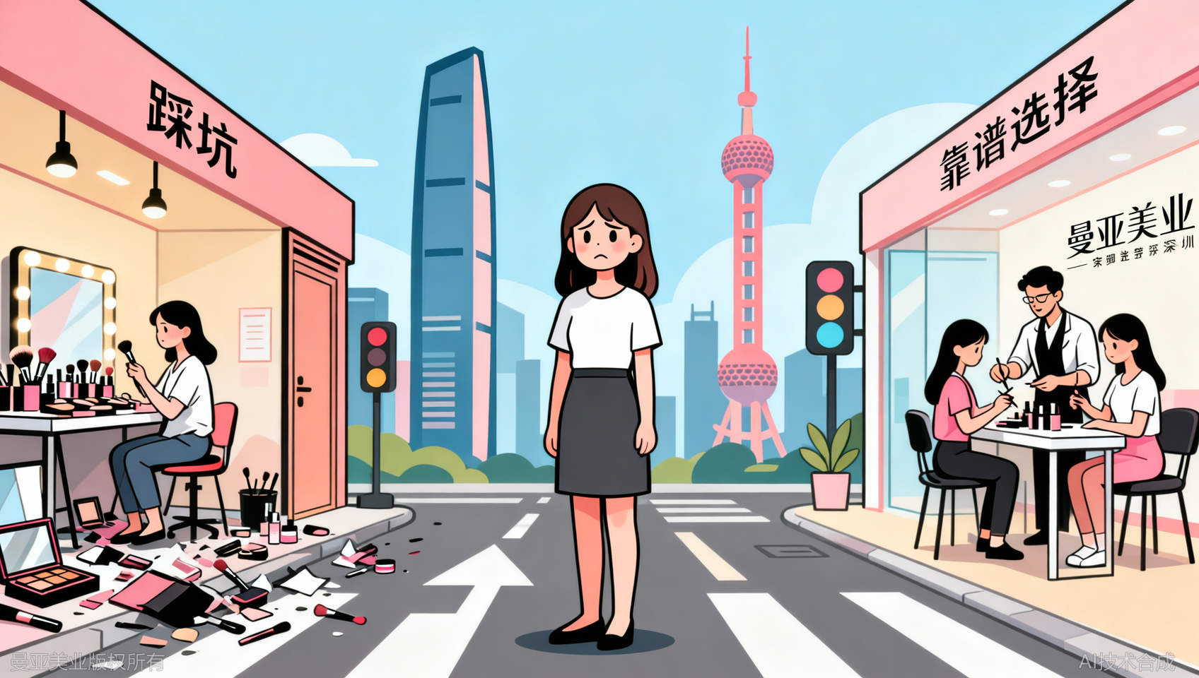 深圳学化妆哪里靠谱？曼亚美业课程体系全公开