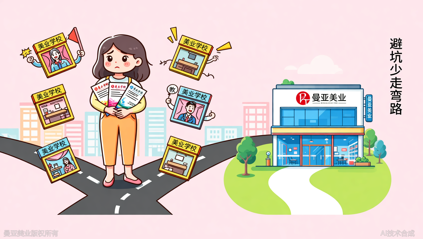多家化妆学校对比后，为什么我选了曼亚美业
