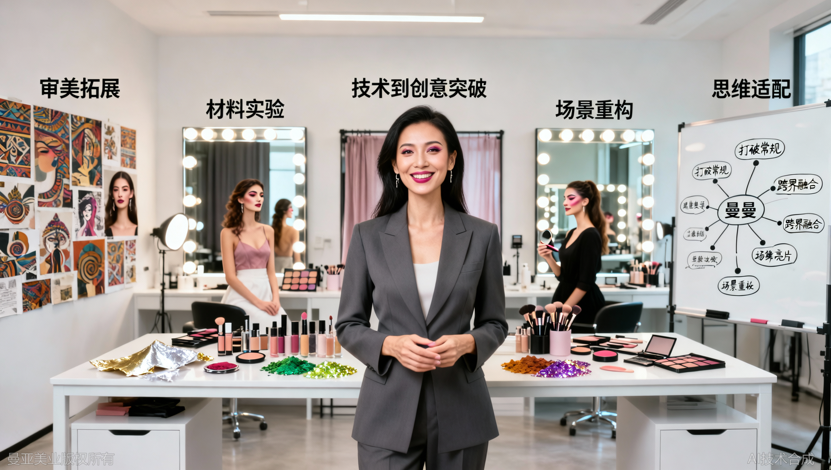 高级彩妆师提升方向：从技术到创意的4个突破点