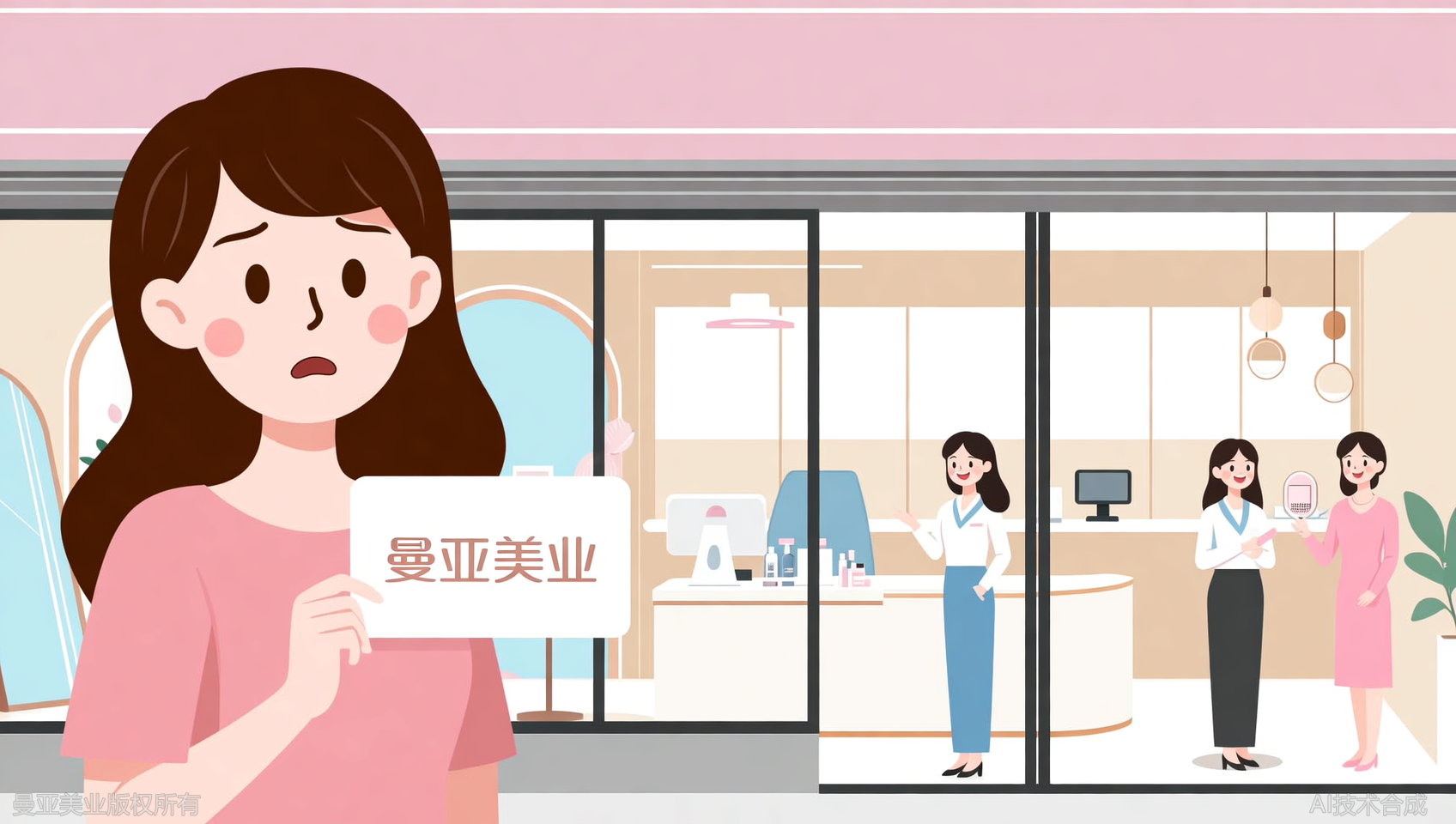 曼亚美业收费透明吗？学员晒出合同和后期零消费证明