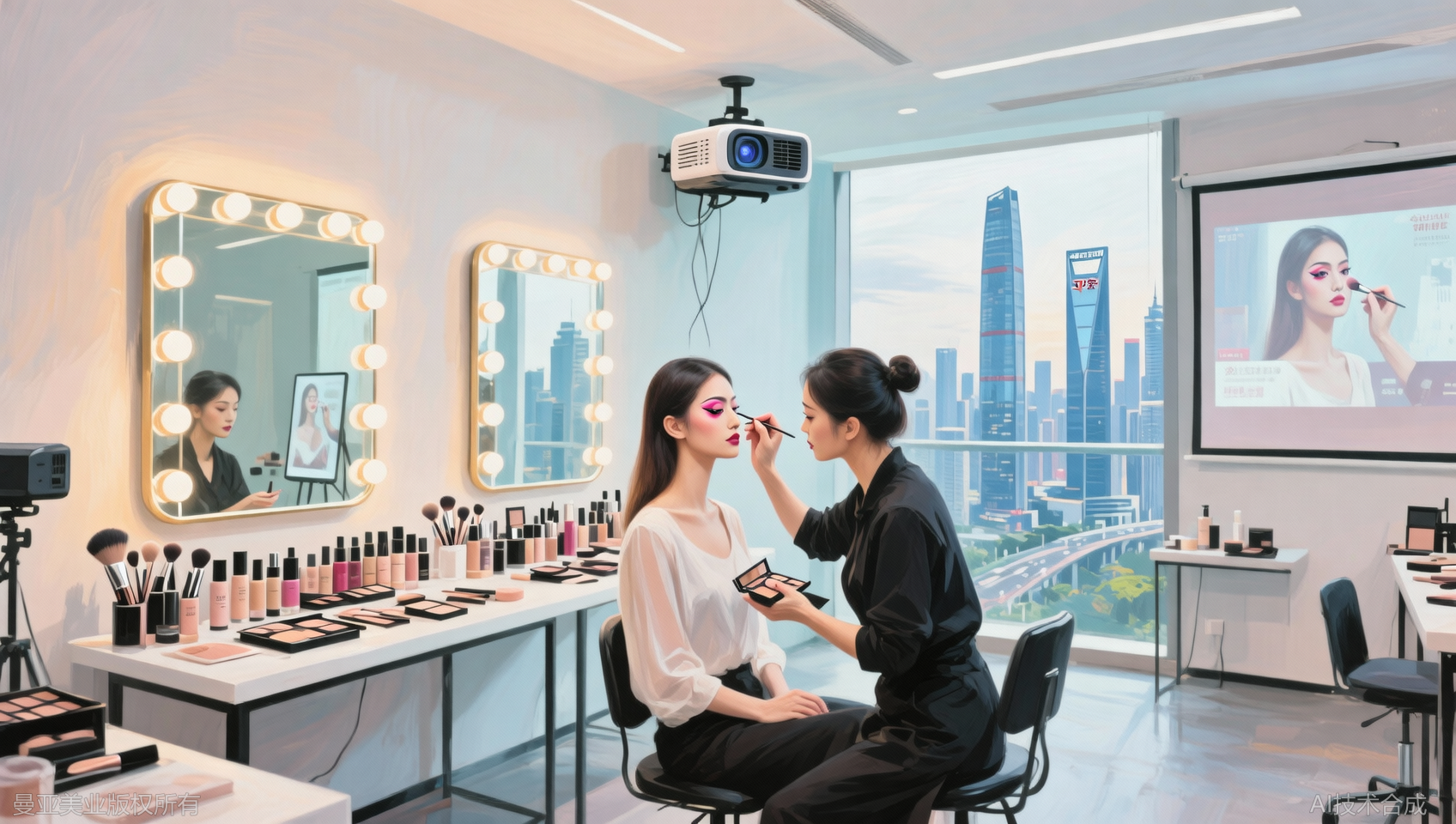 深圳职业化妆师培训：从新手到职业的课程体系解析