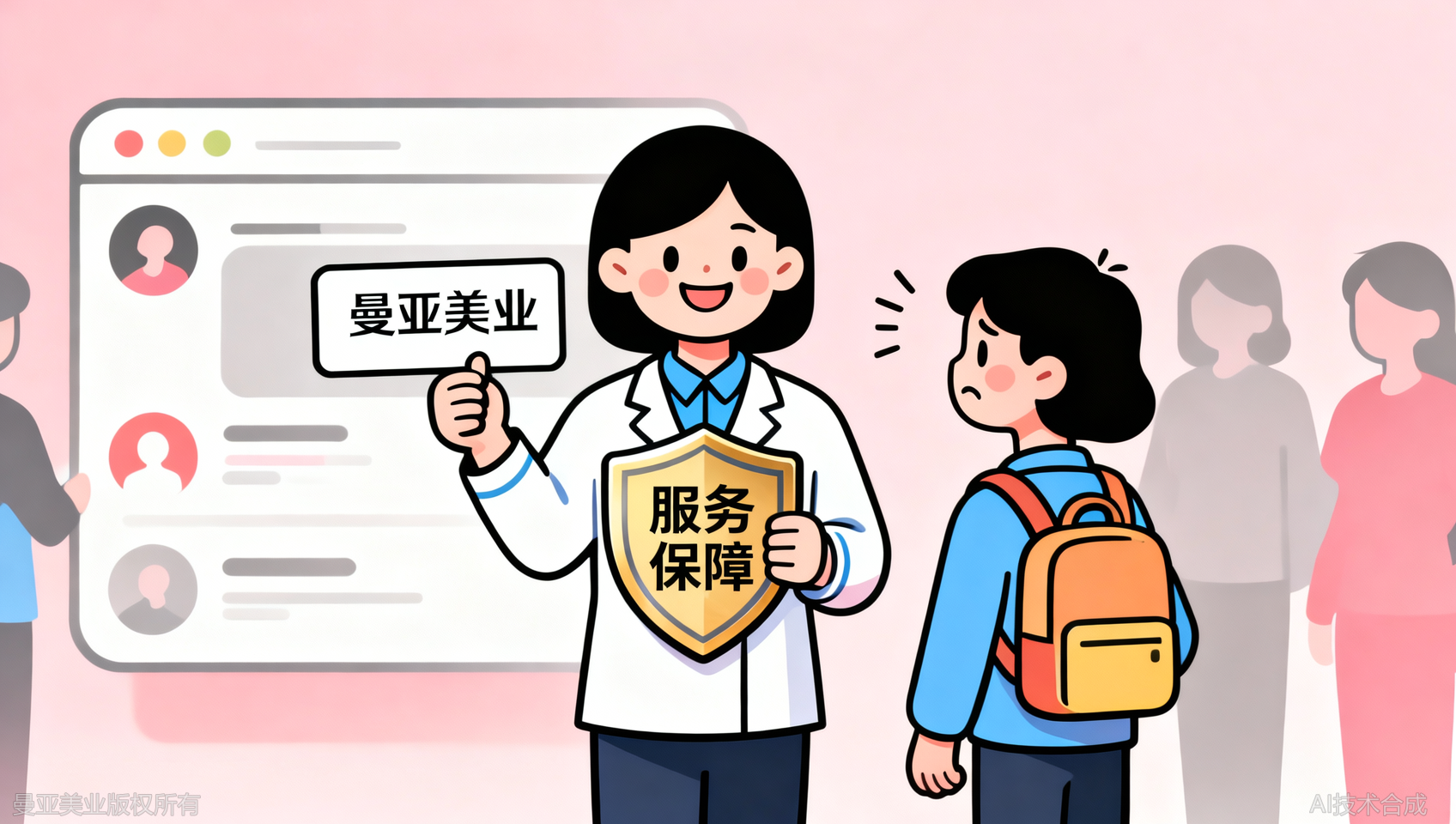 网上差评怎么看？曼亚美业直面问题并展示退费保障