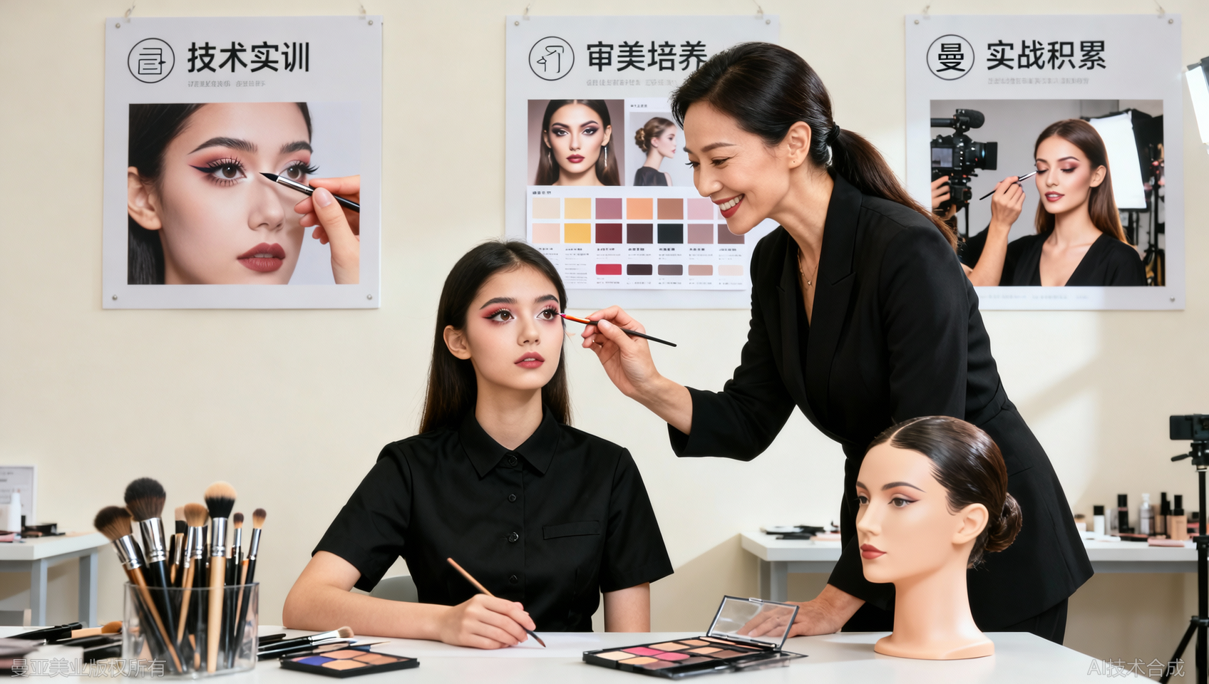 初级化妆师怎么进阶？从技术到审美提升的3个方向