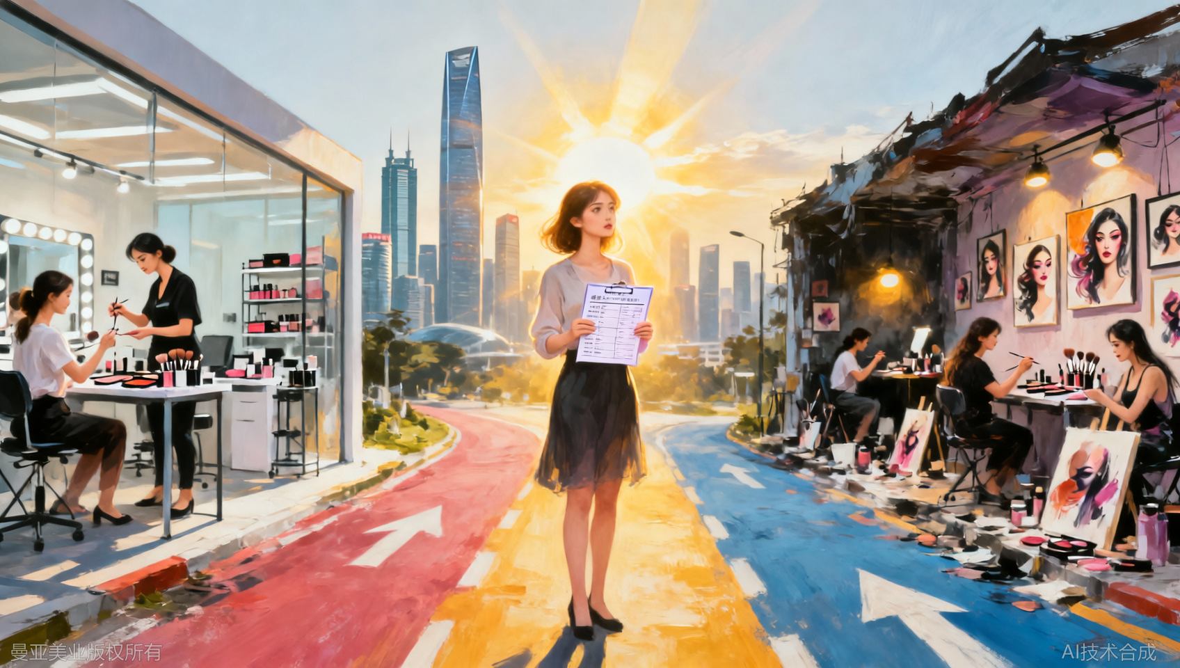 深圳短期化妆培训机构怎么选？3个核心维度帮你挑对