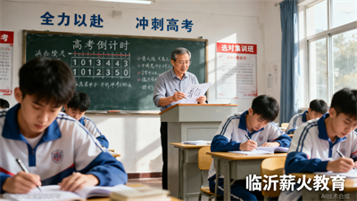 高三集训冲刺班怎么选？临沂薪火教育：一线师资 周测月测 陪读验收，三位一体抓效果