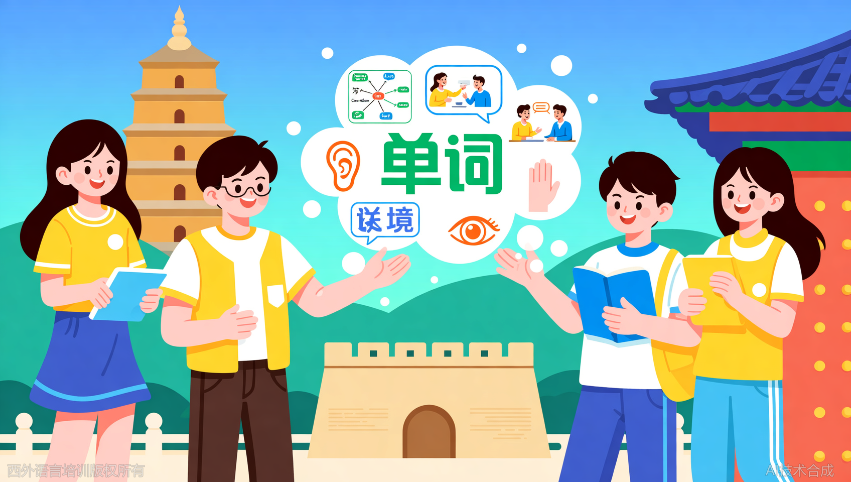 西安小语种词汇记忆：3个高效方法（告别死记硬背）