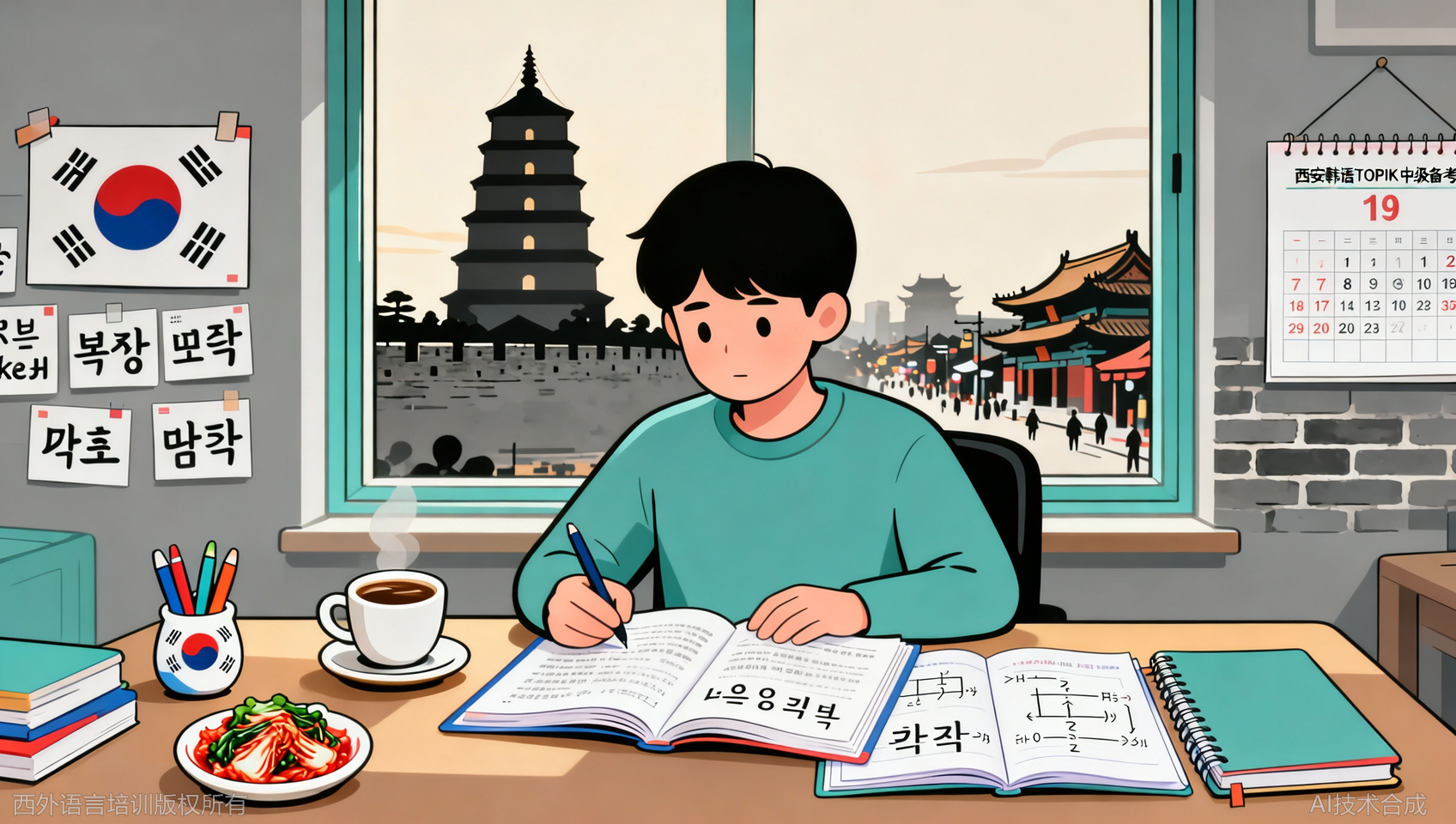 西安韩语TOPIK中级备考：我踩过的4个坑及避坑技巧