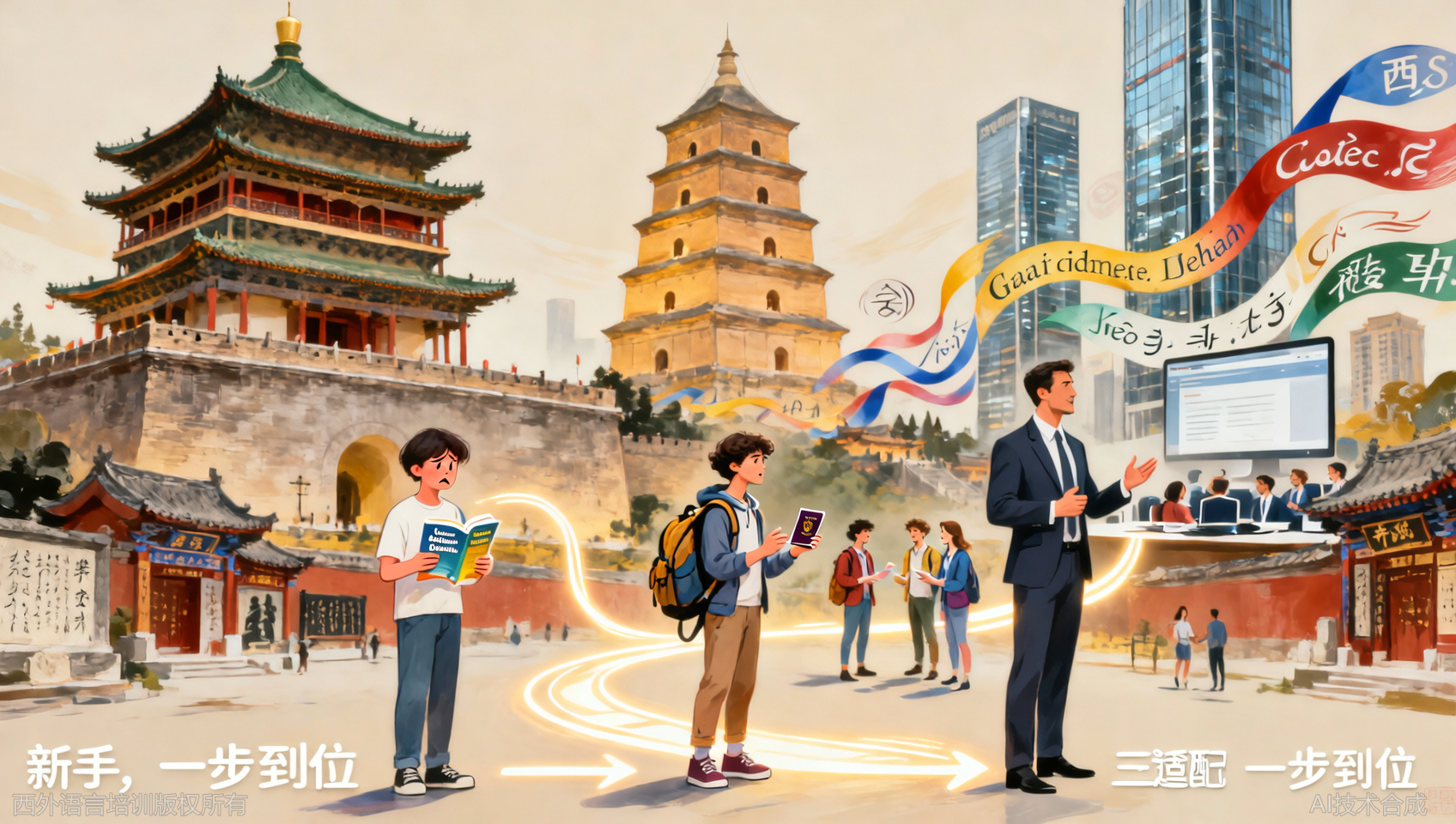 西安小语种长期系统班：新手到资深的3类适配方案