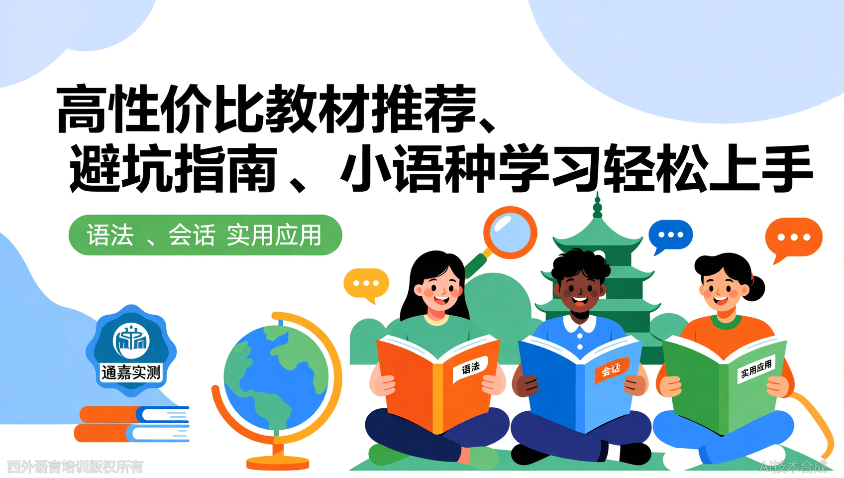 西安小语种付费教材实测：3本高性价比教材的优缺点对比
