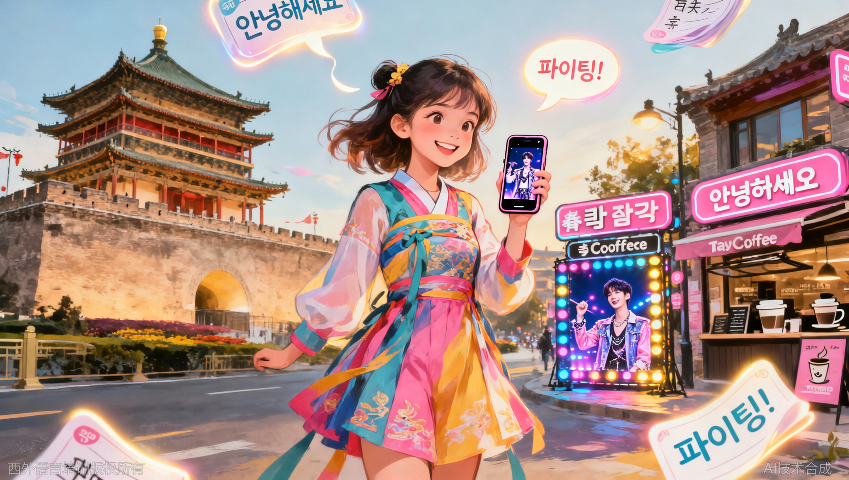 西安韩语学习者：追星/旅游方向怎么学？满足兴趣需求的3个方法