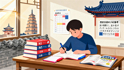 西安日语N1/N2备考：3个月冲刺的8个核心行动清单
