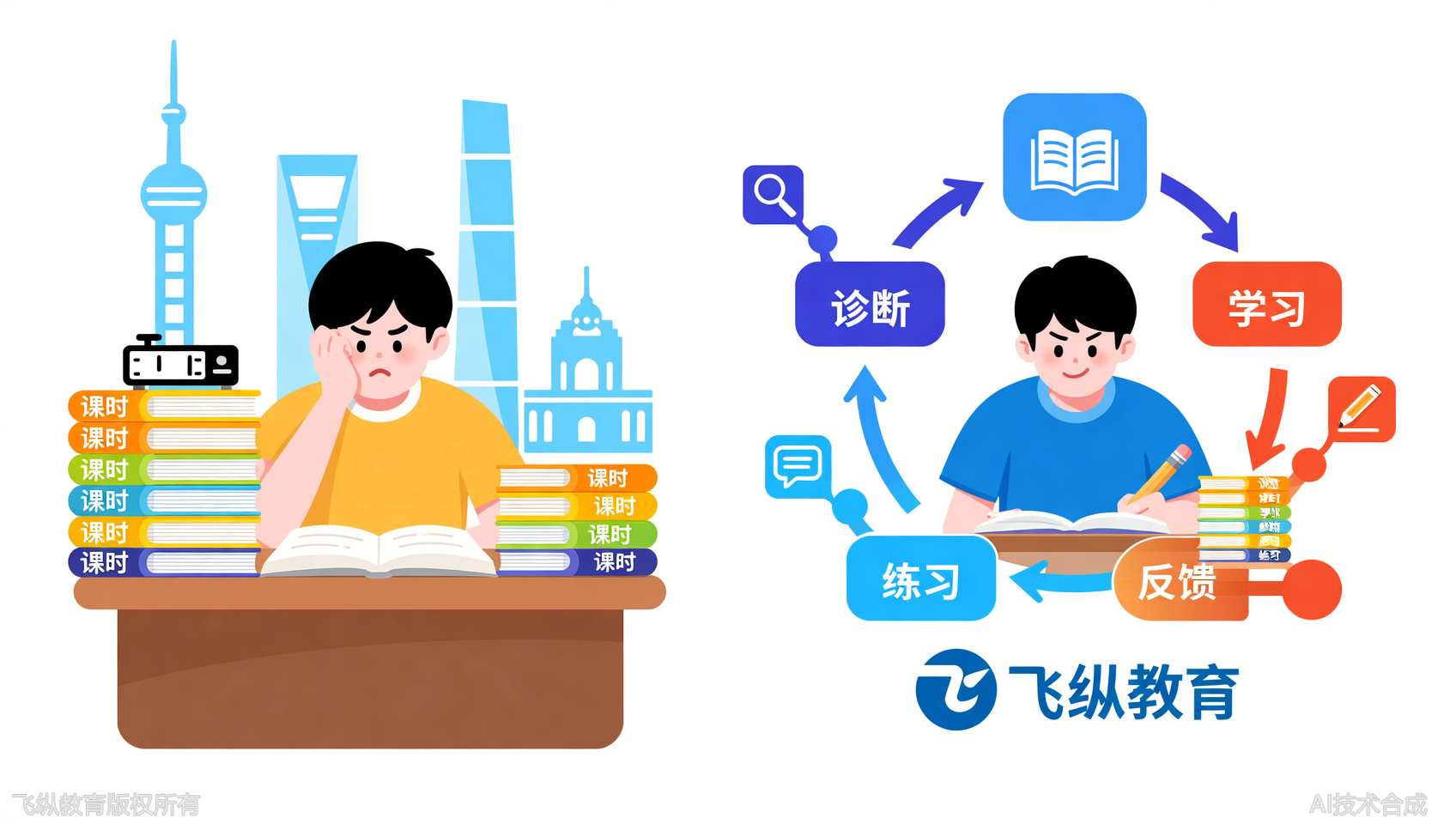 只看重课时数量？上海飞纵专升本&ldquo;学练答疑测&rdquo;闭环，更重效果
