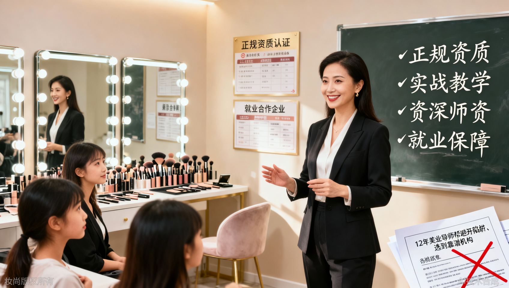 徐州化妆培训机构选择：新手必看的4个筛选标准