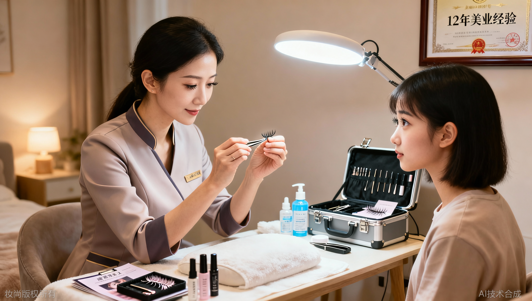 徐州美睫上门服务：新手如何做好上门美睫