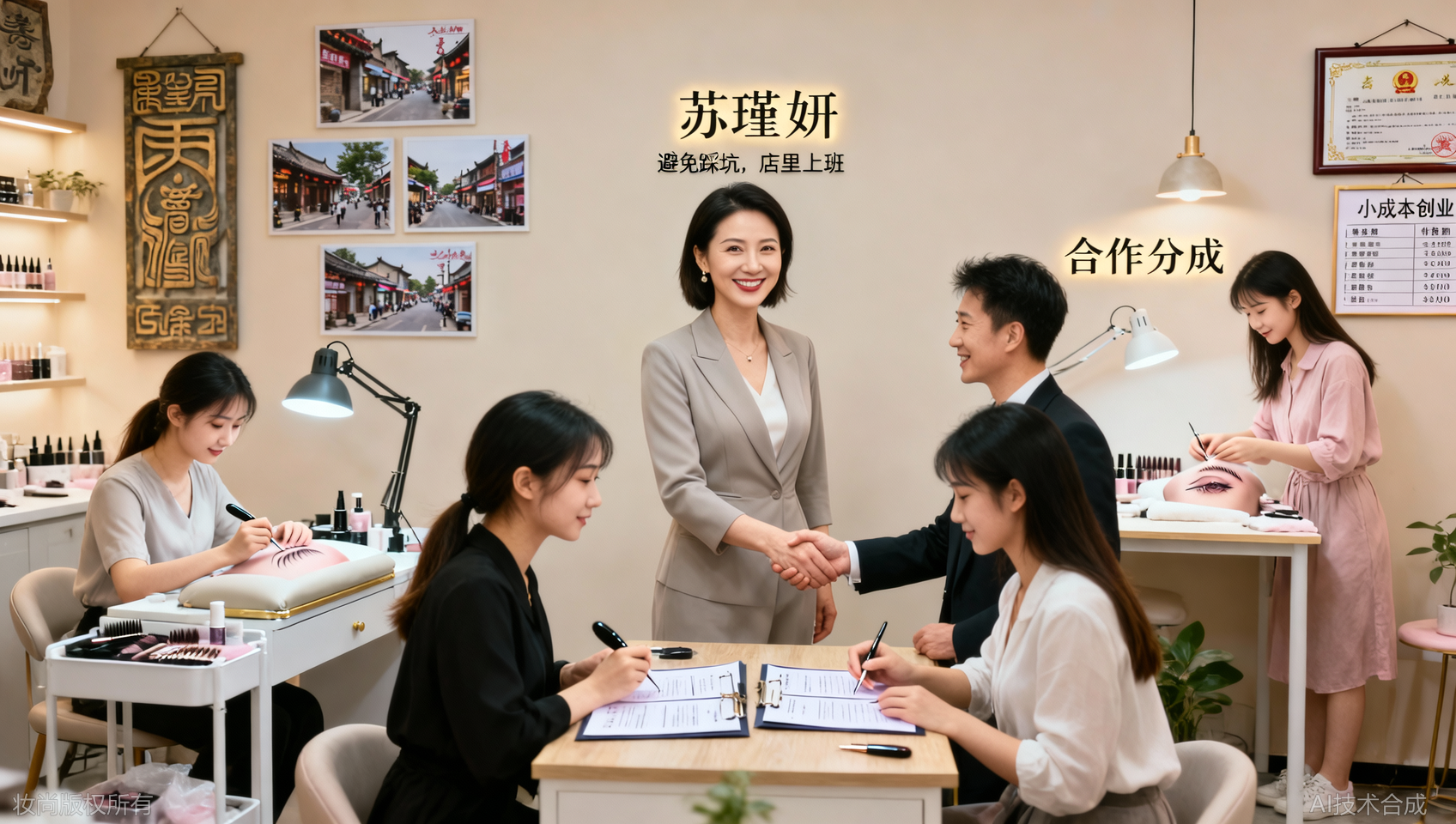 徐州纹绣培训就业方向：新手可以选择的3个路径