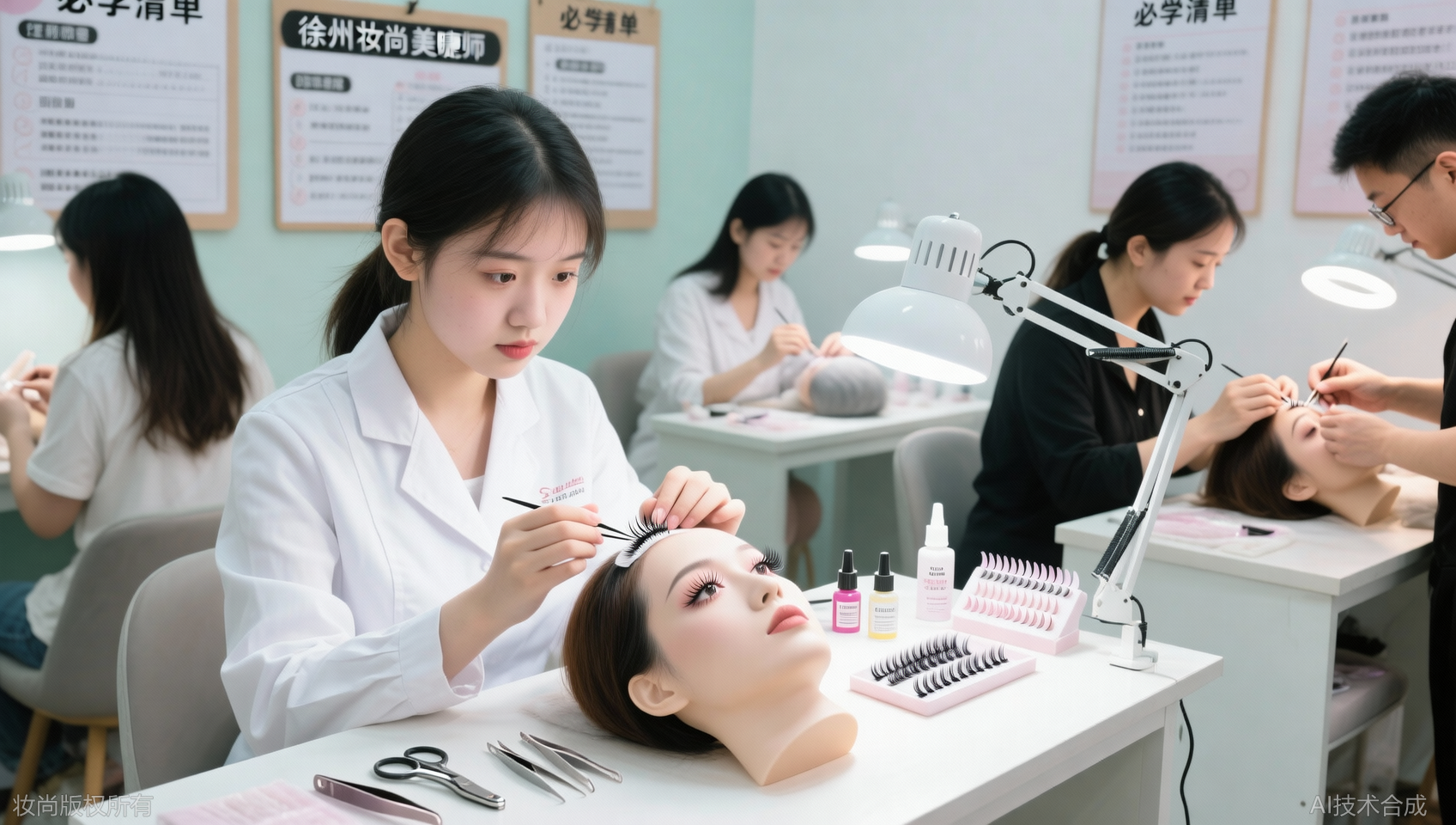 徐州美睫培训课程：零基础新手的必学内容清单