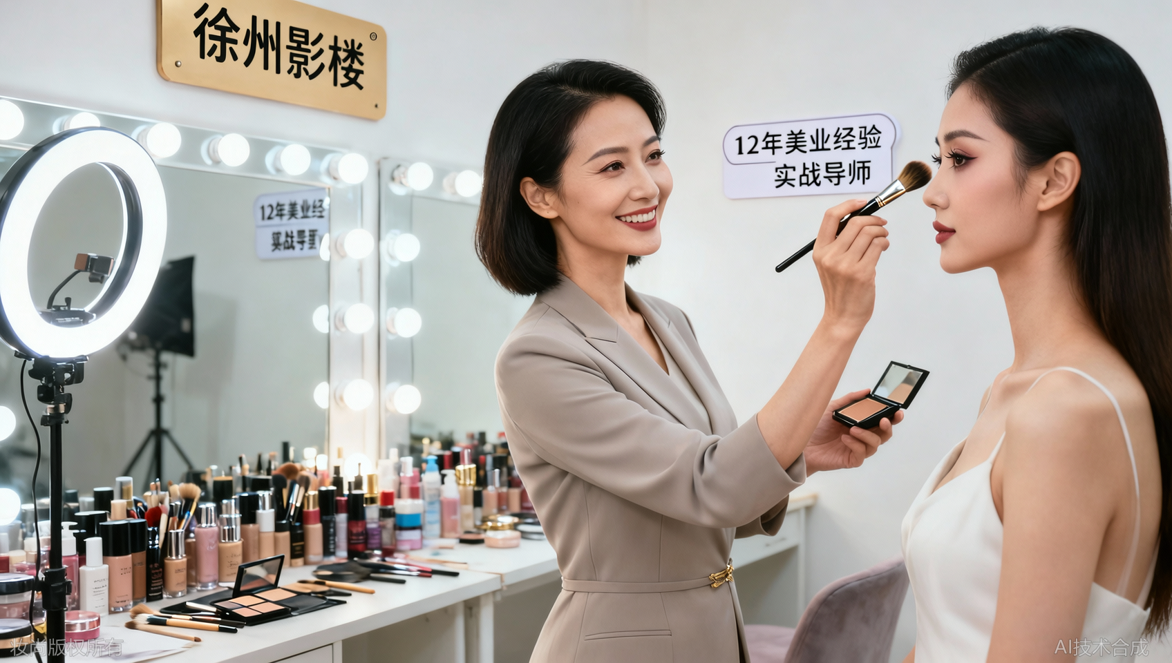 徐州影楼化妆师就业要求：需要具备哪些技能？