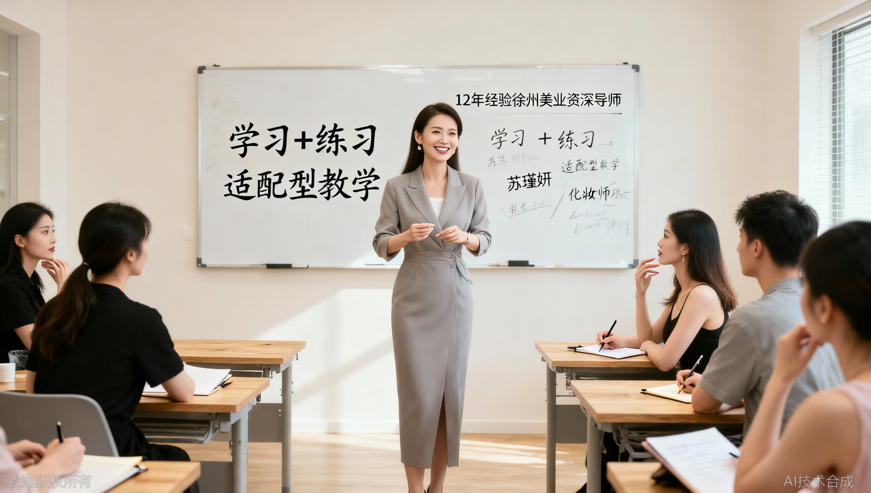 徐州化妆培训讲师职业路径：从化妆师到讲师的转型