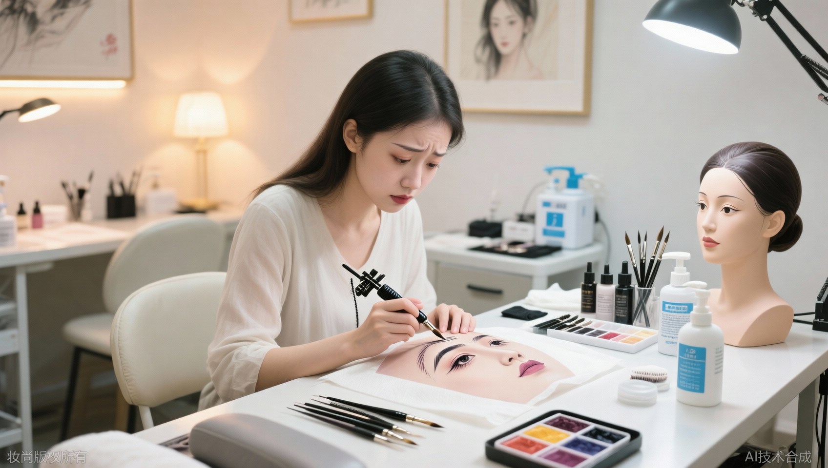 徐州纹绣培训零基础入门：新手必看的5个核心步骤