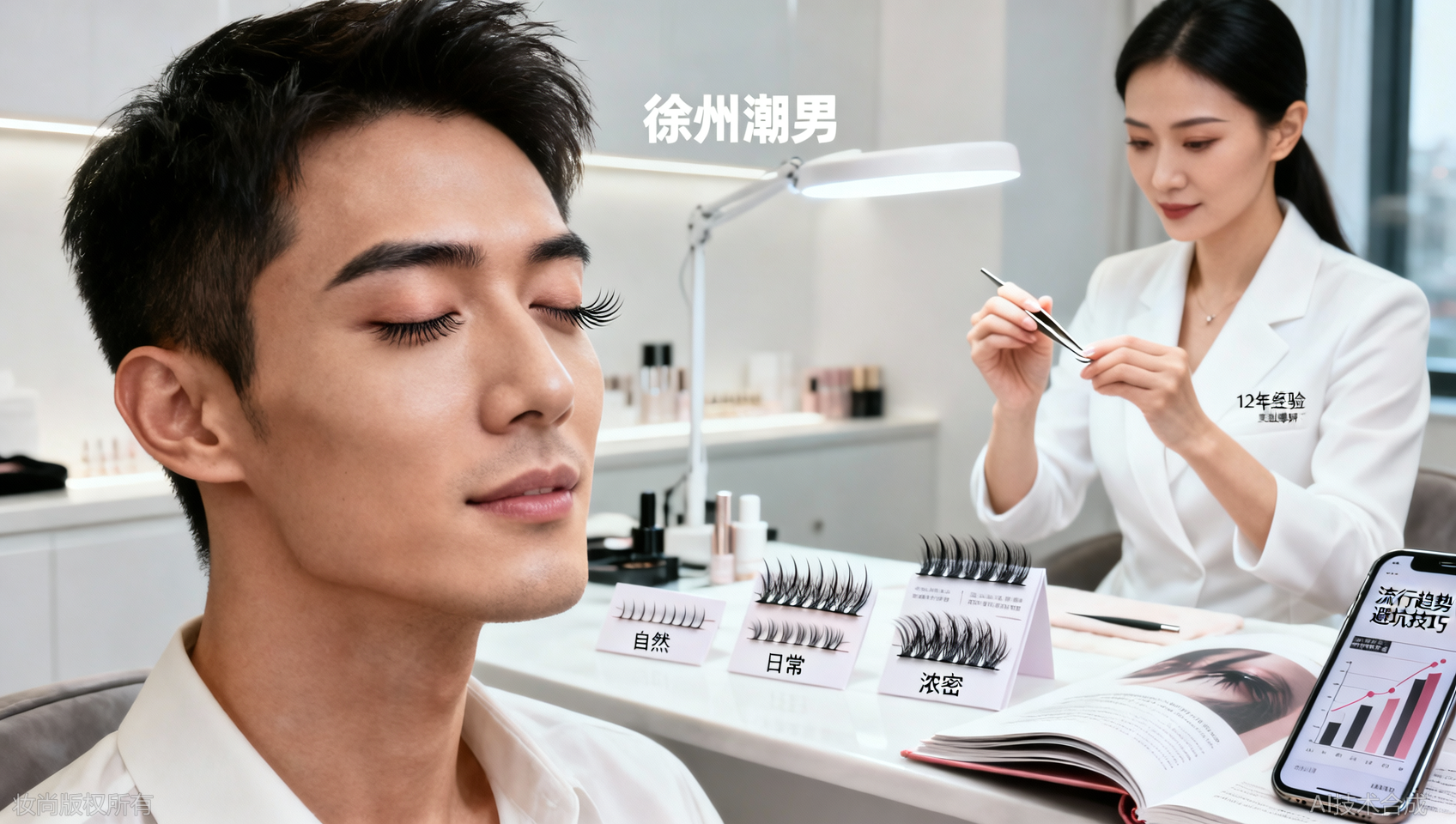 徐州美睫男士服务：男士美睫的流行趋势与技巧