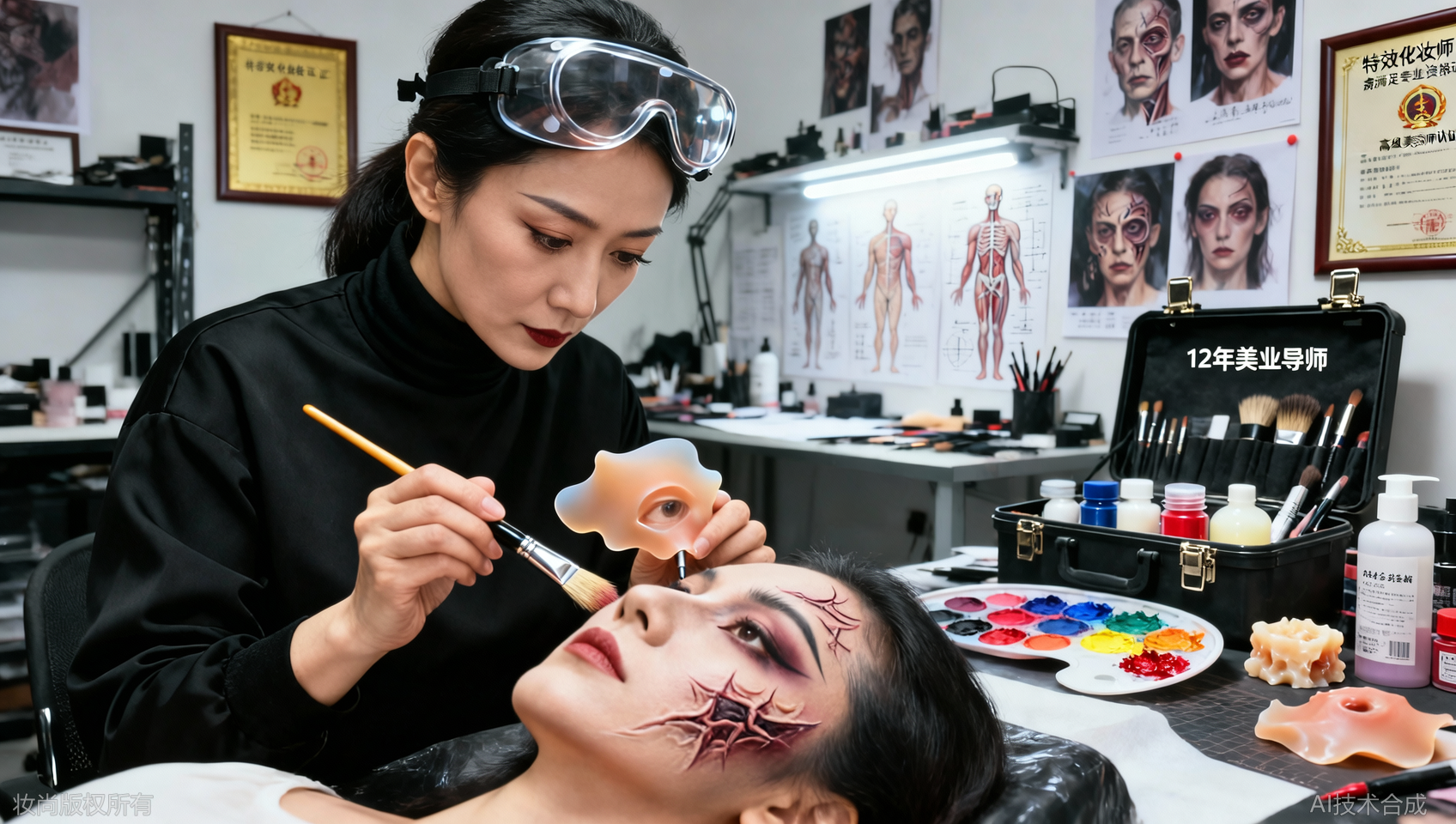 徐州特效化妆师资质：成为特效化妆师的条件