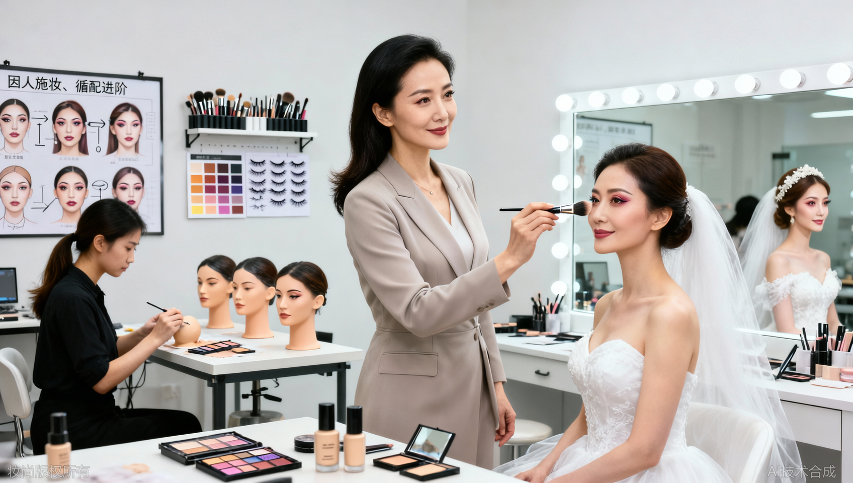 徐州半年化妆培训课程：从新手到熟练的全流程