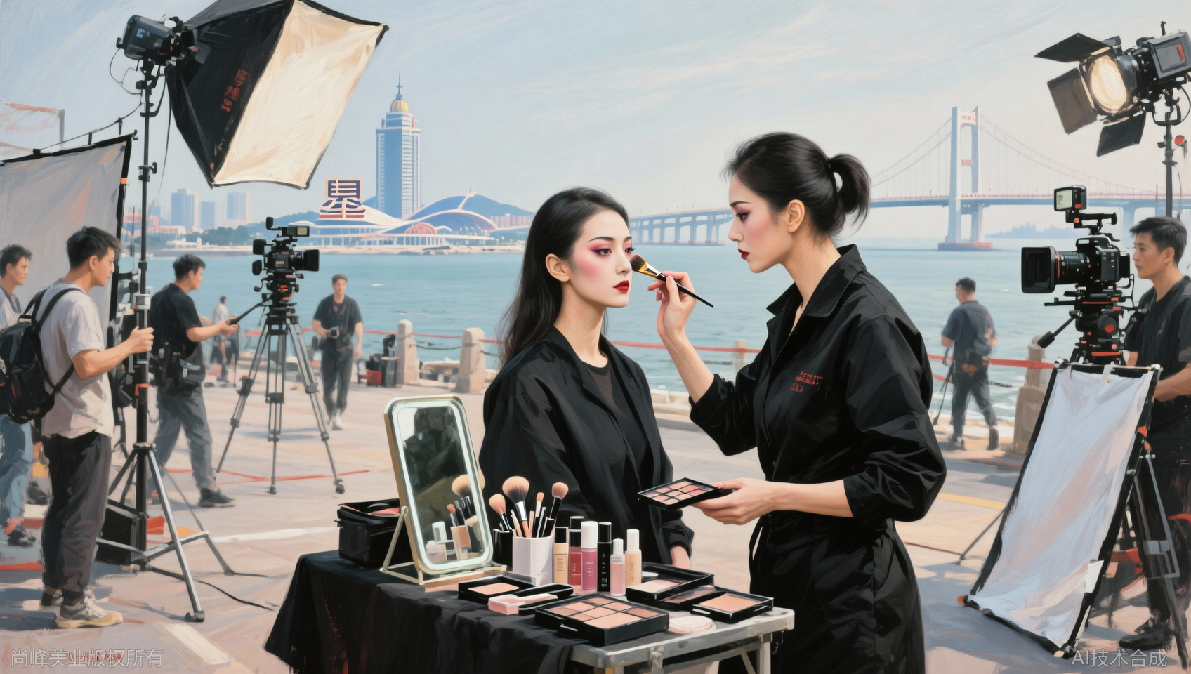 大连剧组化妆师招聘：进组前必须准备的4个技能清单