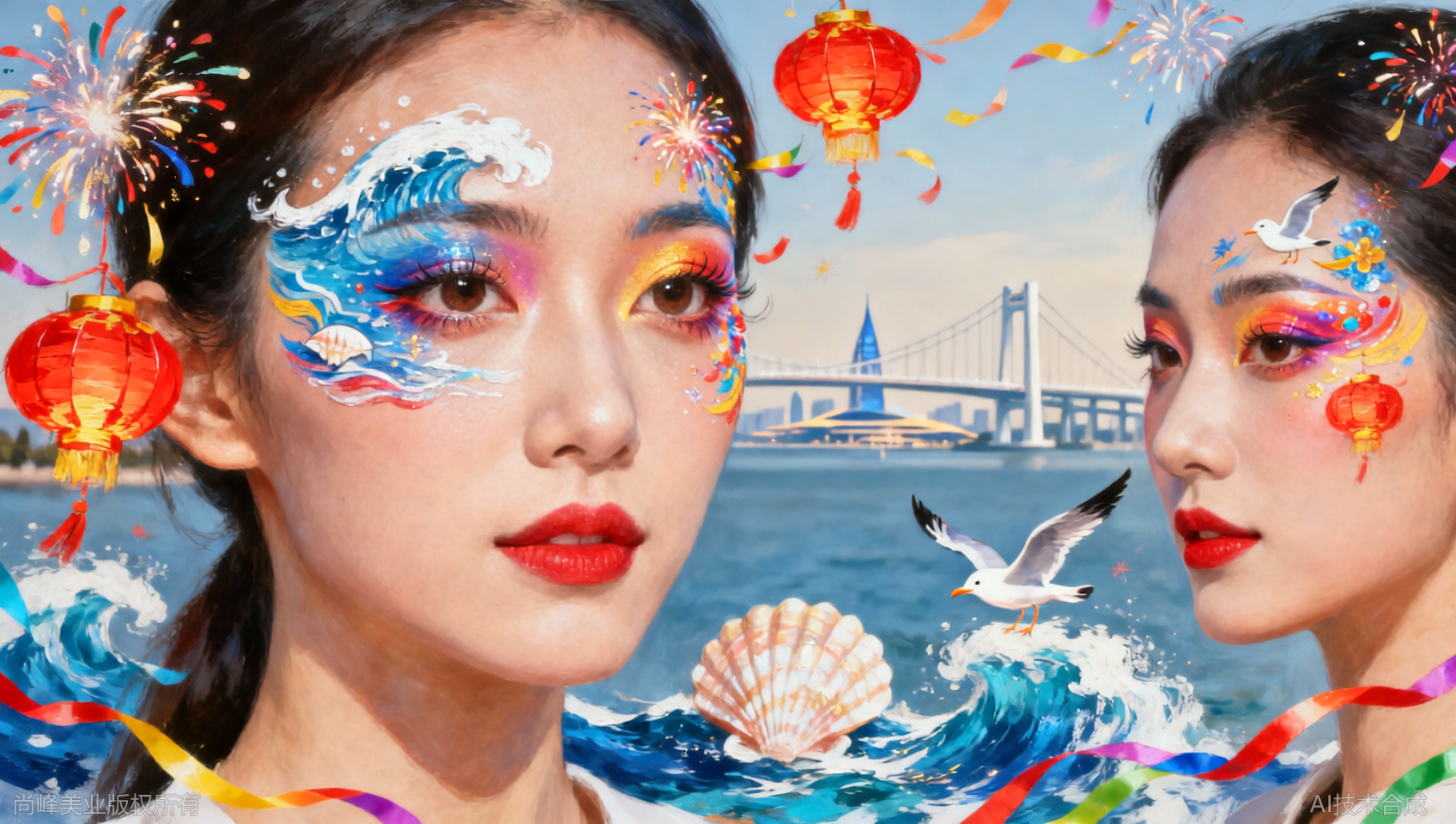 大连节日主题妆培训：万圣节妆从设计到完成的4步教程