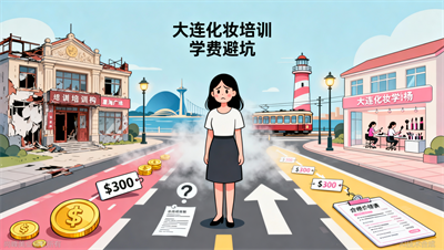 大连化妆培训学费避坑：4个容易忽略的收费陷阱