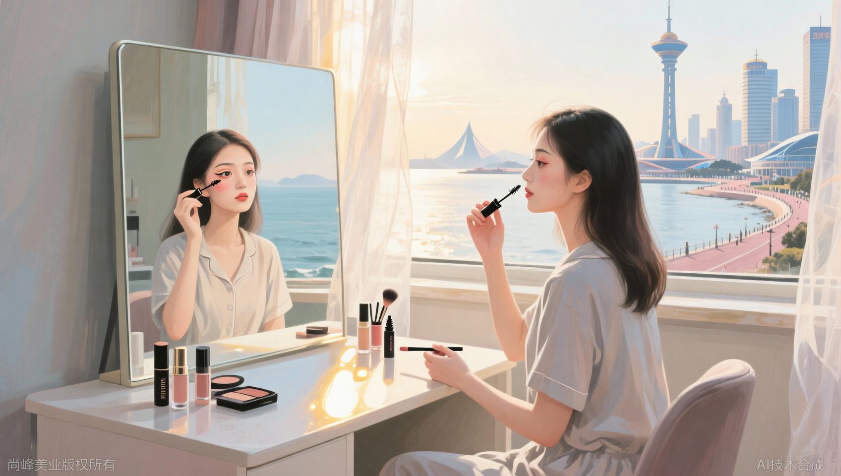 大连日常妆快速培训：新手5分钟搞定出门妆的技巧