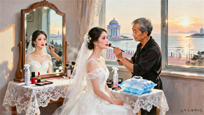 大连婚庆新娘跟妆培训：婚礼当天补妆的5个关键细节