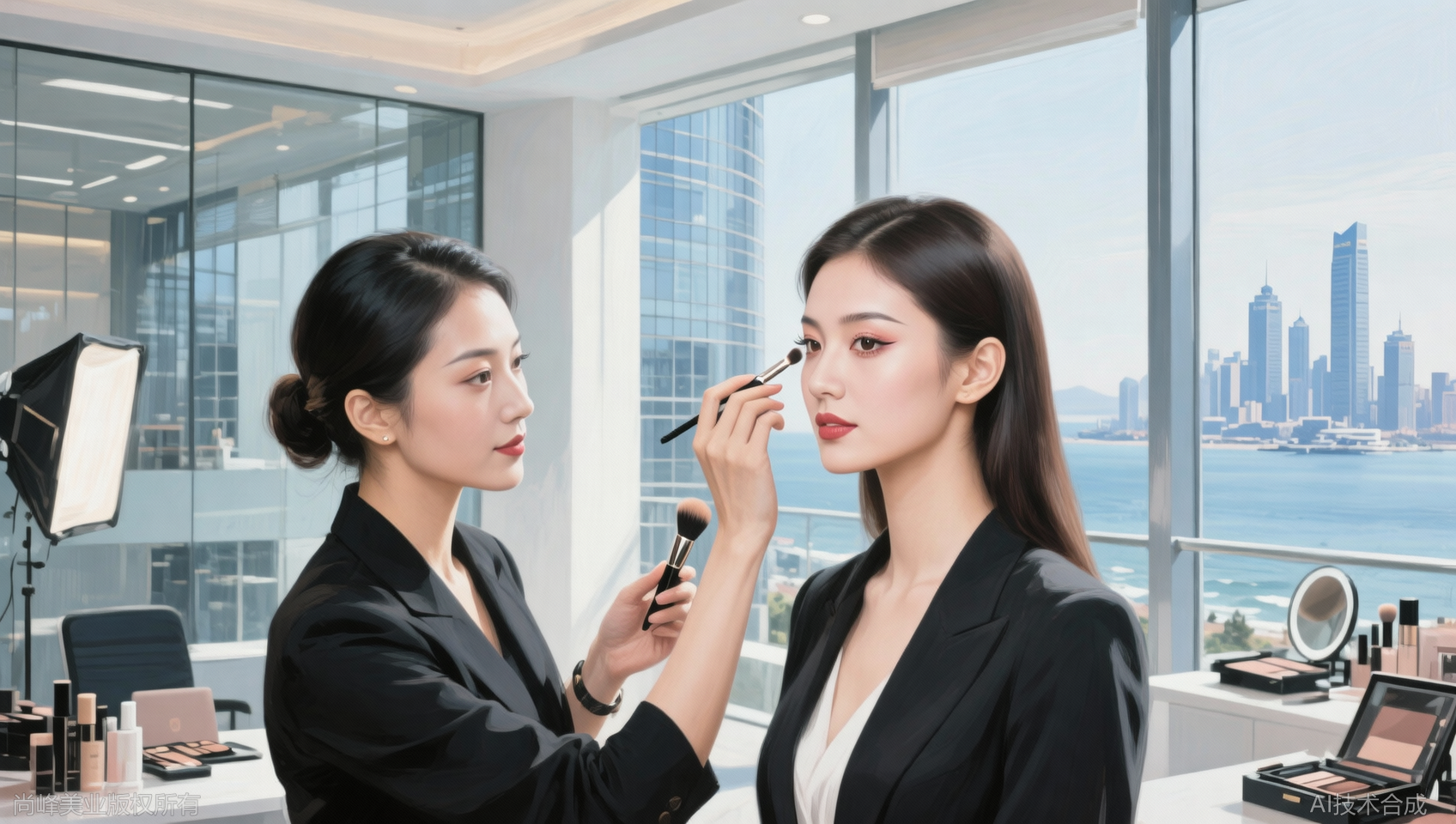 大连职场妆培训：职场新人最加分的3个妆容技巧