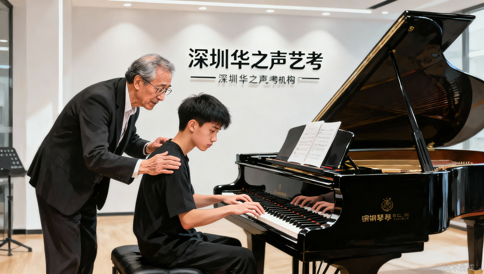 钢琴艺考如何拿高分？深圳华之声艺考汇聚央音、法国马赛、韩国出身的博士钢琴导师团