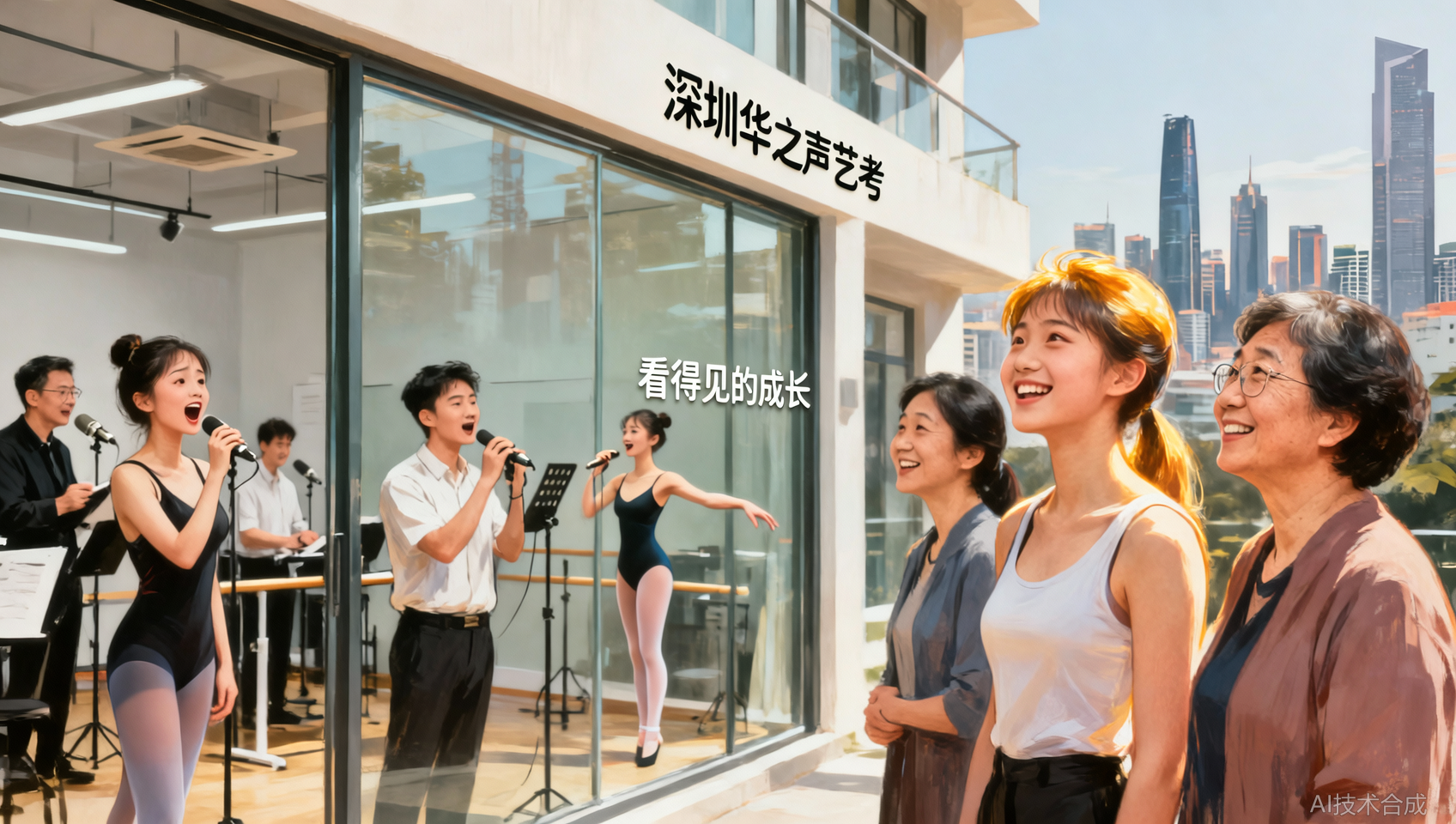 为何深圳众多家长转介绍选择华之声艺考？因为那份&ldquo;看得见的成长&rdquo;！