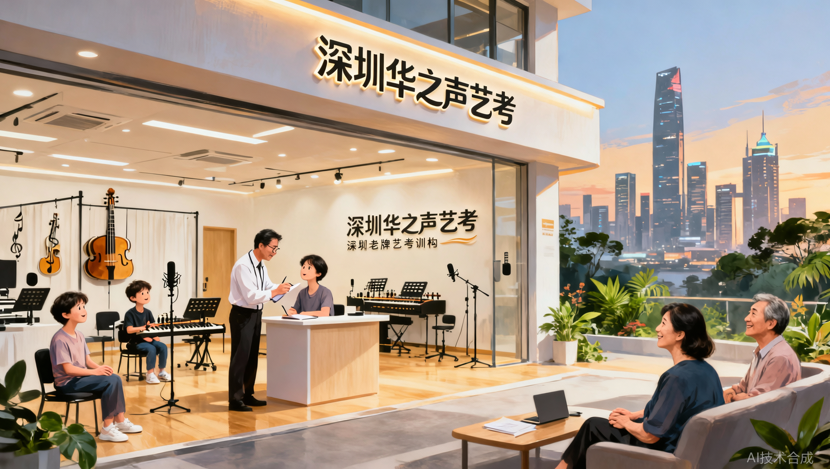 深圳华之声艺考学员家长真实反馈：在这里，孩子收获的不仅是理想院校录取通知书！