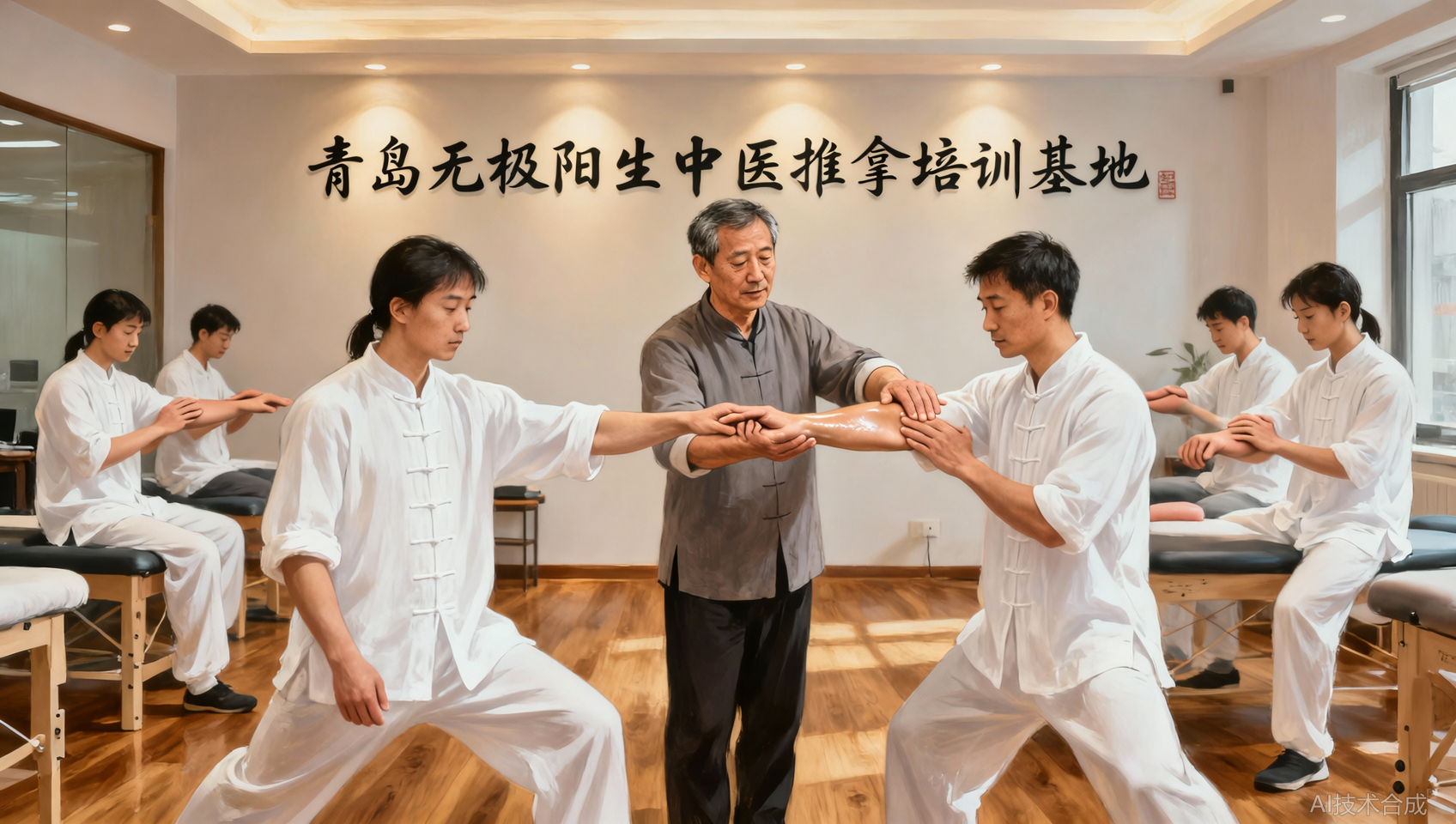 推拿店顾客嫌劲小没用？青岛无极阳生中医推拿培训基地深层渗透技法解密