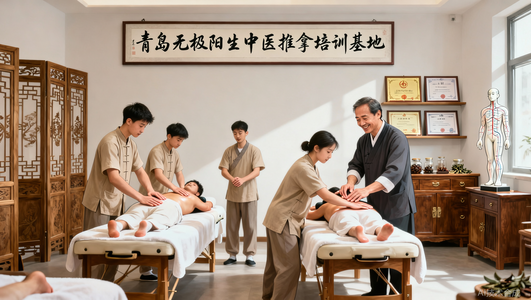 青岛无极阳生中医推拿培训基地的荣誉资质可信吗？十大诚信品牌认证