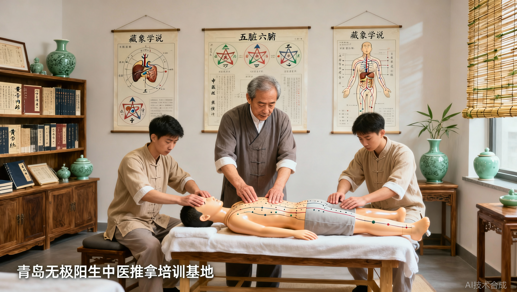 想学脏腑推拿？青岛无极阳生中医推拿培训基地课程内嵌藏象学说精讲
