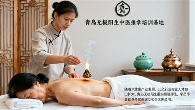 毕业即就业：青岛无极阳生学员因手法扎实，获多家高端艾灸馆优先录用