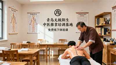 与其纠结一万次，不如行动一次：青岛无极阳生中医推拿培训基地，送你一份免费线下体验课。