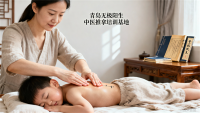 学成归来，她用青岛无极阳生中医推拿培训基地的技术改善了儿子腺样体肥大症状