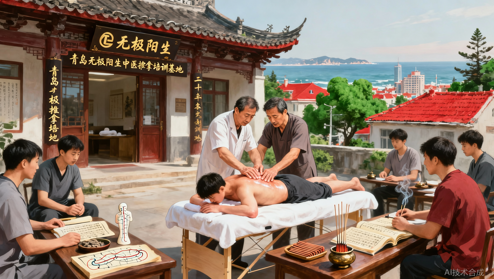 中医推拿学校怎么选？青岛无极阳生中医推拿培训基地二十年口碑见证