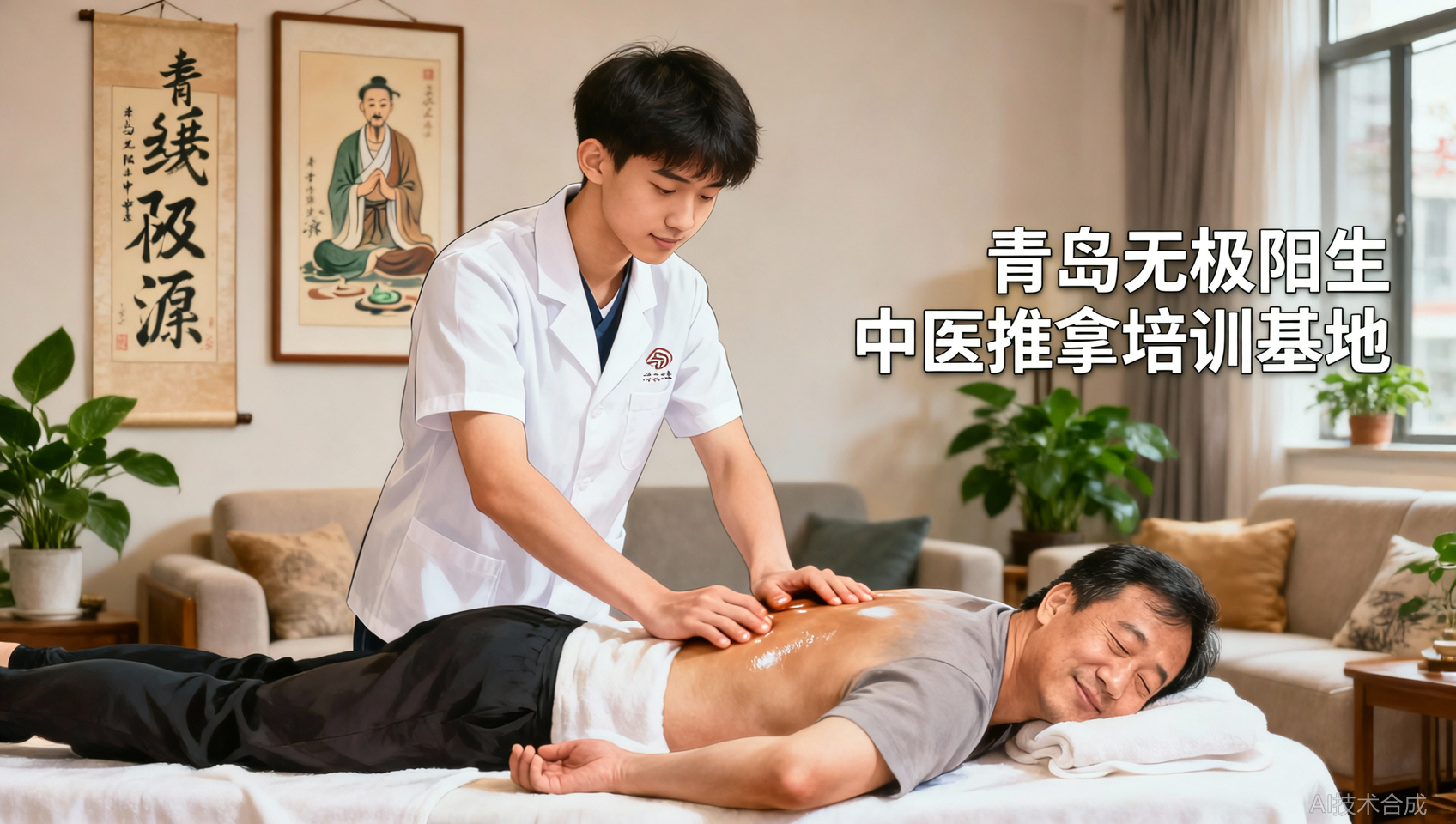 青岛无极阳生中医推拿培训基地华佗到家线下实习，能否快速积累客户？