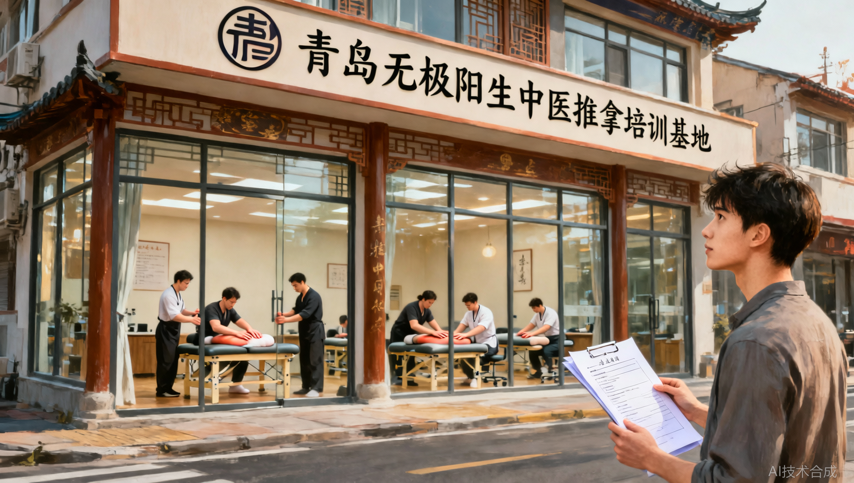 想开推拿店，青岛无极阳生中医推拿培训基地的创业办支持是否实在？