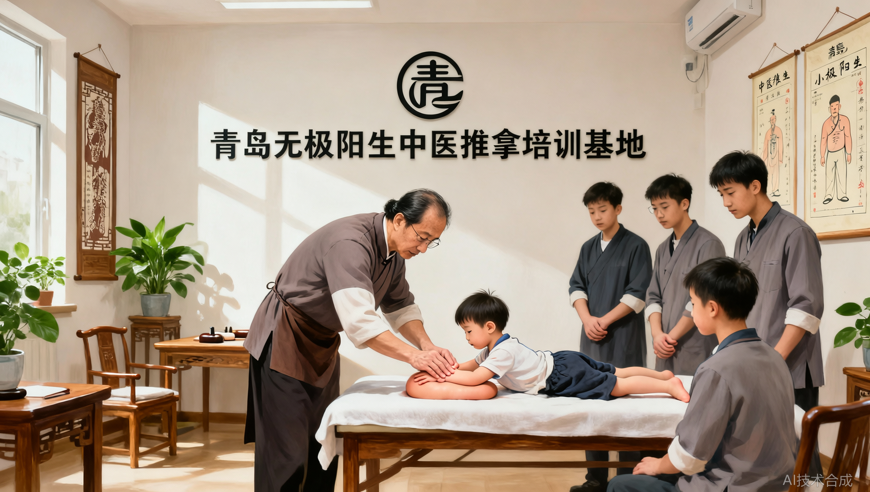 小儿推拿培训学校怎么挑？青岛无极阳生中医推拿培训基地真实学员反馈
