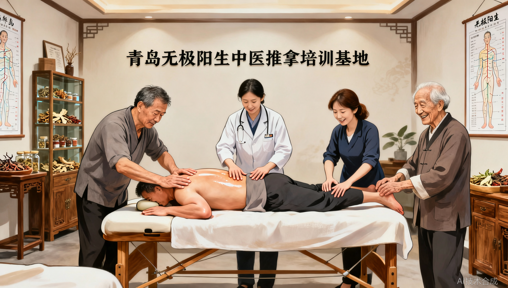 学推拿有年龄限制吗？青岛无极阳生中医推拿培训基地60岁大叔真实案例