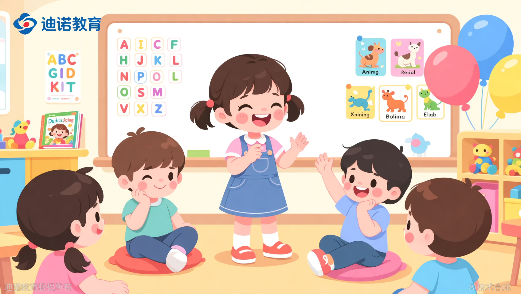 学完迪诺英语A0半年后，孩子在校英语课主动举手了！济南妈妈真实跟帖反馈